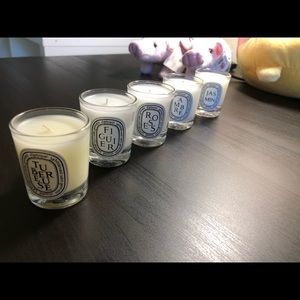Diptyque candle set - 35g x 5